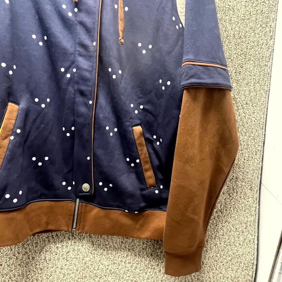 Designed By Jinx Hoodie Mens Large Blue Witcher Grandmaster Sweatshirt Full Zip - Picture 6 of 16